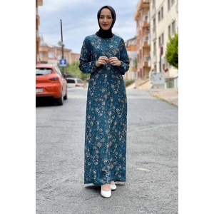 Moda Çizgi Tesettür Elbise