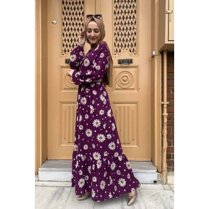 Moda Çizgi Tesettür Elbise