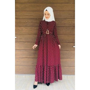 Moda Çizgi Tesettür Elbise