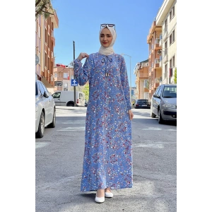 Moda Çizgi Tesettür Elbise