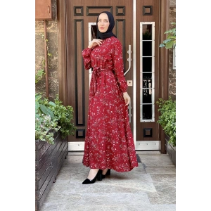 Moda Çizgi Tesettür Elbise