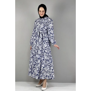 Moda Çizgi Tesettür Elbise