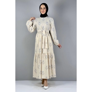 Moda Çizgi Tesettür Elbise