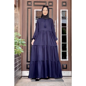 Moda Çizgi Tesettür Elbise