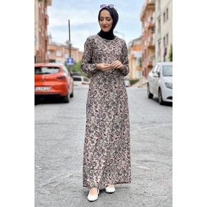 Moda Çizgi Tesettür Elbise