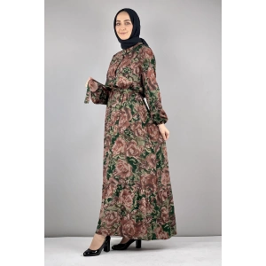 Moda Çizgi Tesettür Elbise