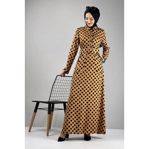 Moda Çizgi Tesettür Elbise