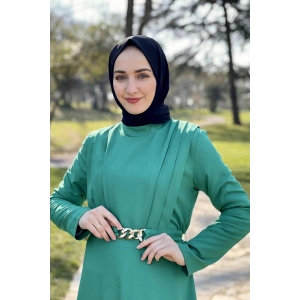 Moda Çizgi Tesettür Elbise