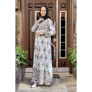 Moda Çizgi Tesettür Elbise