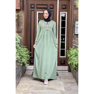 Moda Çizgi Tesettür Elbise