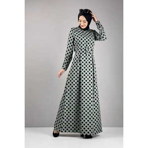 Moda Çizgi Tesettür Elbise