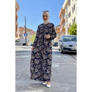 Moda Çizgi Tesettür Elbise