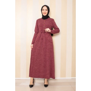 Moda Çizgi Tesettür Elbise