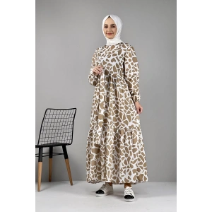 Moda Çizgi Tesettür Elbise