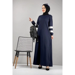 Moda Çizgi Tesettür Elbise