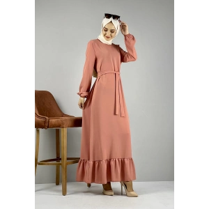 Moda Çizgi Tesettür Elbise