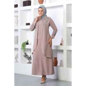 Moda Çizgi Tesettür Elbise