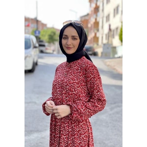 Moda Çizgi Tesettür Elbise