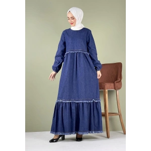 Moda Çizgi Tesettür Elbise