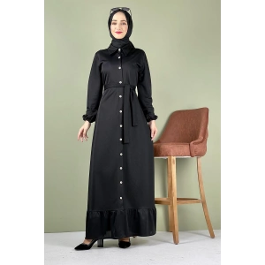 Moda Çizgi Tesettür Elbise