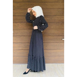 Moda Çizgi Tesettür Elbise