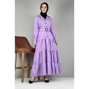 Moda Çizgi Tesettür Elbise