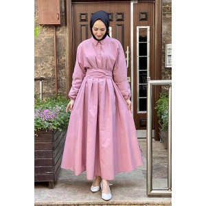 Moda Çizgi Tesettür Elbise