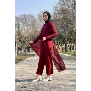 Moda Çizgi Tesettür Elbise