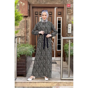 Moda Çizgi Tesettür Elbise
