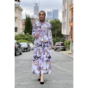 Moda Çizgi Tesettür Elbise