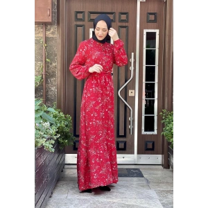 Moda Çizgi Tesettür Elbise