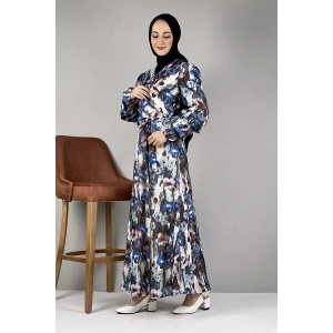 Moda Çizgi Tesettür Elbise