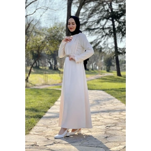 Moda Çizgi Tesettür Elbise