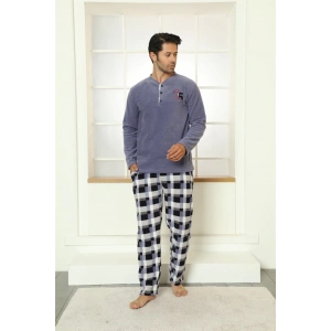 Moda Çizgi WelSoft Polar Erkek Pijama Takımı 6794