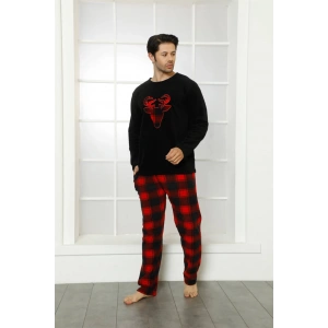 Moda Çizgi WelSoft Polar Erkek Pijama Takımı 6798