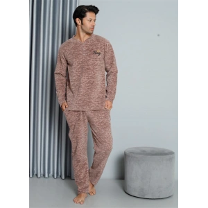 Moda Çizgi WelSoft Polar Erkek Pijama Takımı 6827