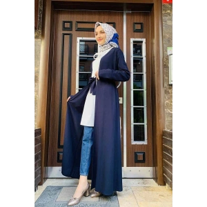 Moda Çizgi Yakalı Yelek