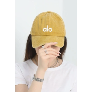 Nakışlı Şapka Hardal - 70157.1736.