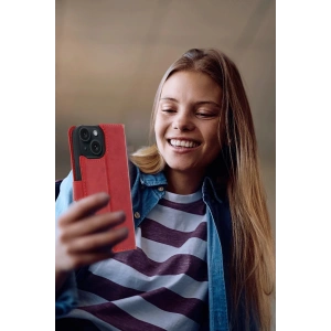 Newface Apple iPhone 15 Trend S Plus Kapaklı Kılıf - Siyah