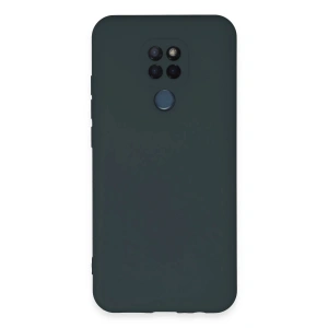 Newface General Mobile GM 20 Kılıf Nano içi Kadife Silikon - Koyu Yeşil