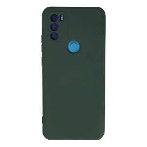 Newface General Mobile GM 21 Plus Kılıf Nano içi Kadife Silikon - Koyu Yeşil