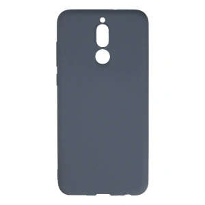 Newface Huawei Mate 10 Lite Kılıf Nano içi Kadife Silikon - Gri