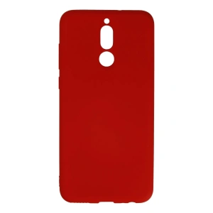 Newface Huawei Mate 10 Lite Kılıf Nano içi Kadife Silikon - Kırmızı