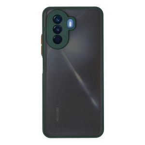 Newface Huawei Nova Y70 Kılıf Montreal Silikon Kapak - Yeşil