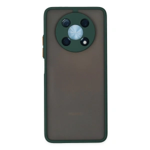 Newface Huawei Nova Y90 Kılıf Montreal Silikon Kapak - Yeşil