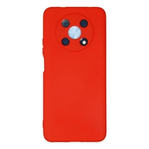 Newface Huawei Nova Y90 Kılıf Nano içi Kadife Silikon - Kırmızı