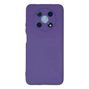 Newface Huawei Nova Y90 Kılıf Nano içi Kadife Silikon - Mor
