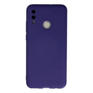 Newface Huawei P Smart 2019 Kılıf Nano içi Kadife Silikon - Mor