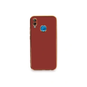 Newface Huawei P20 Lite Kılıf Volet Silikon - Kırmızı