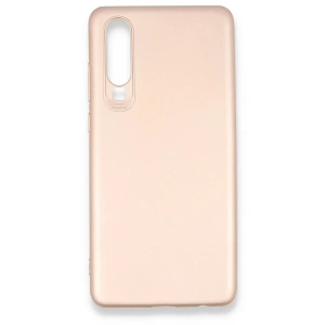 Newface Huawei P30 Kılıf First Silikon - Rose Gold